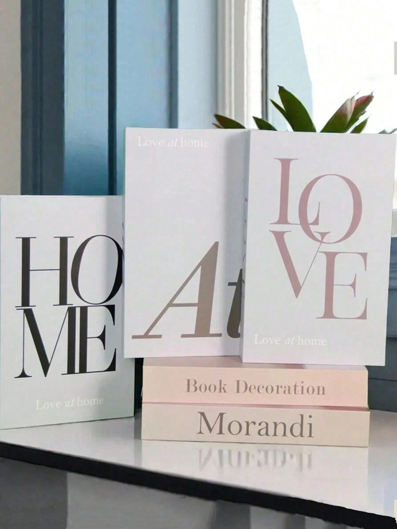 زينة كتاب قابل للطي محاكى