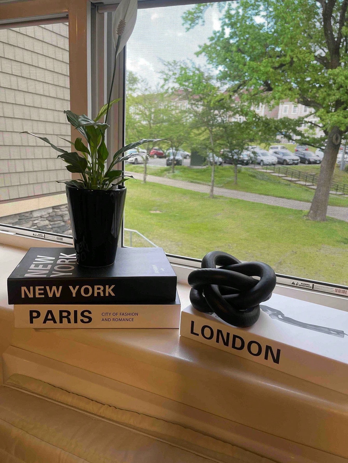 زينة كتاب قابل للطي محاكى