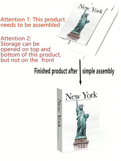 زينة كتاب قابل للطي محاكى