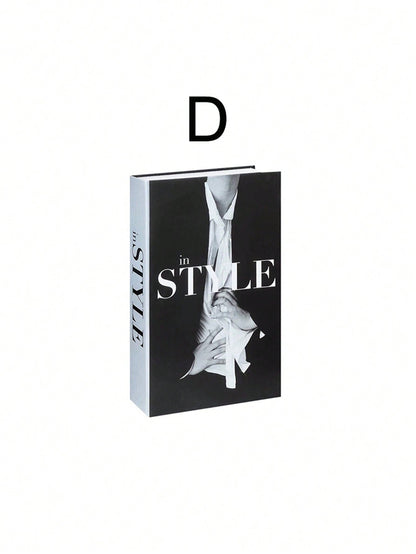 زينة كتاب قابل للطي محاكى