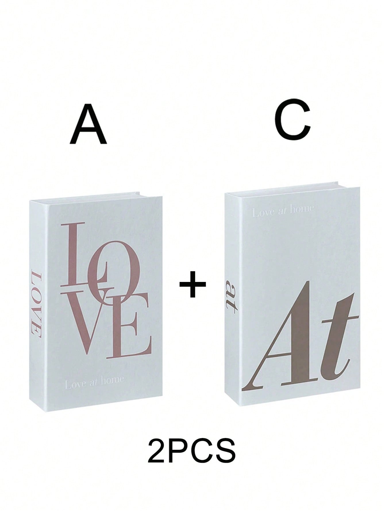 زينة كتاب قابل للطي محاكى