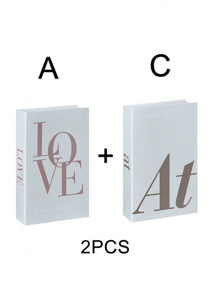 زينة كتاب قابل للطي محاكى