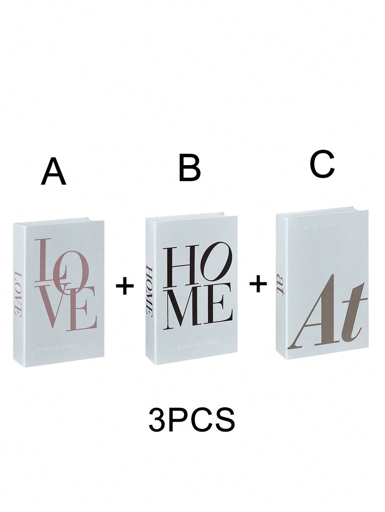 زينة كتاب قابل للطي محاكى