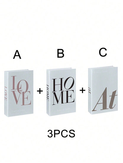 زينة كتاب قابل للطي محاكى