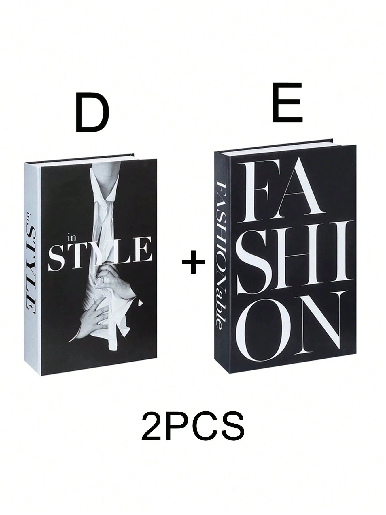 زينة كتاب قابل للطي محاكى