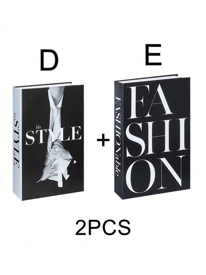 زينة كتاب قابل للطي محاكى