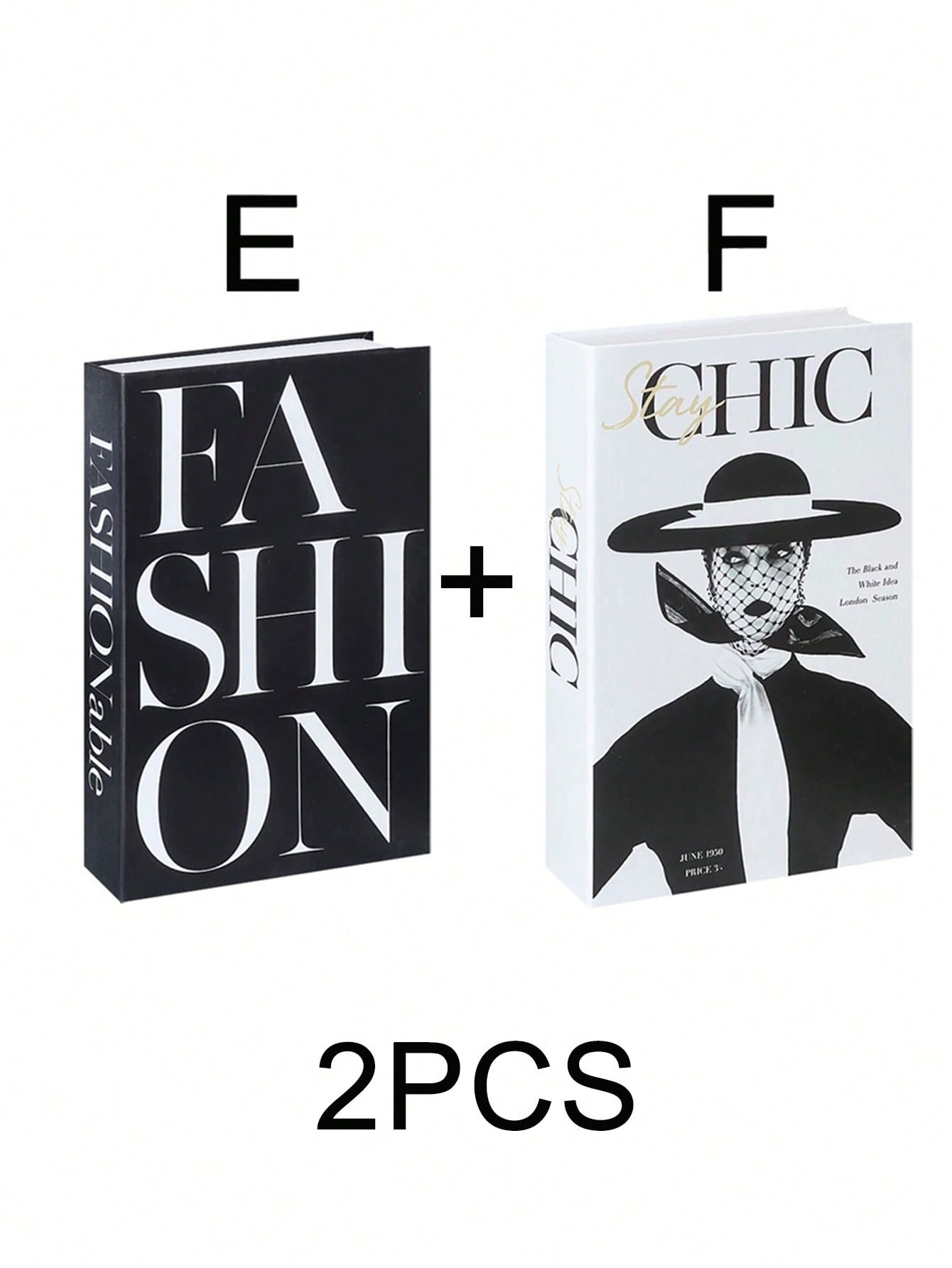 زينة كتاب قابل للطي محاكى