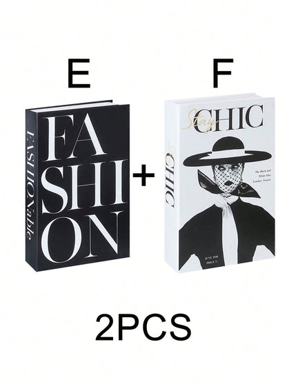 زينة كتاب قابل للطي محاكى