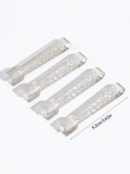 حاملة بخور مصممة بأسلوب عربي فضي، مشبك التوابل هالوين، مرعب، خريف، مهرجان، عيد الميلاد، شتاء، مهرجان العطلات