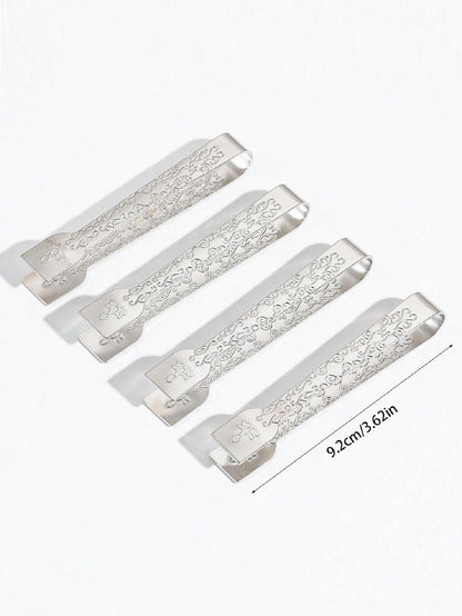 حاملة بخور مصممة بأسلوب عربي فضي، مشبك التوابل هالوين، مرعب، خريف، مهرجان، عيد الميلاد، شتاء، مهرجان العطلات