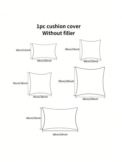 غطاء وسادة ناعم بطبعة فهد لحيوان واحد