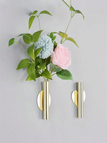 إناء زهرة جداري مع لاصق