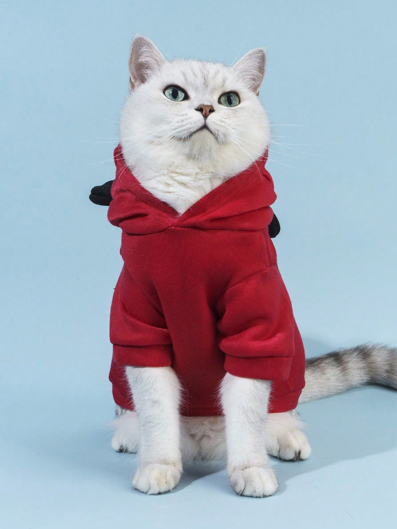 هودي بتصميم ذو ثنيات لطيفة للحيوانات