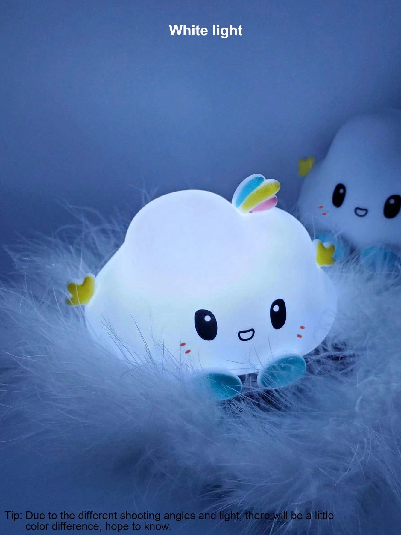 مصباح بشكل سحابة قطعة واحدة ، زينة جذابة لغرفة نوم الأطفال ، يمكن استخدامه كرفيق للنوم أو ضوء ليلي. الإضاءة اللطيفة لا تؤذي العينين ، مناسبة للرضاعة الطبيعية في الليل. زينة لغرف الأطفال وملحقاتها