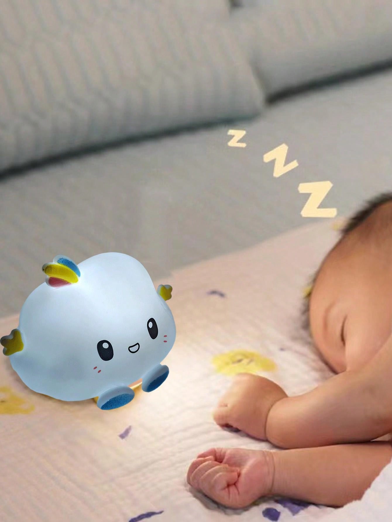 مصباح بشكل سحابة قطعة واحدة ، زينة جذابة لغرفة نوم الأطفال ، يمكن استخدامه كرفيق للنوم أو ضوء ليلي. الإضاءة اللطيفة لا تؤذي العينين ، مناسبة للرضاعة الطبيعية في الليل. زينة لغرف الأطفال وملحقاتها