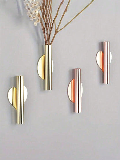 إناء زهرة جداري مع لاصق