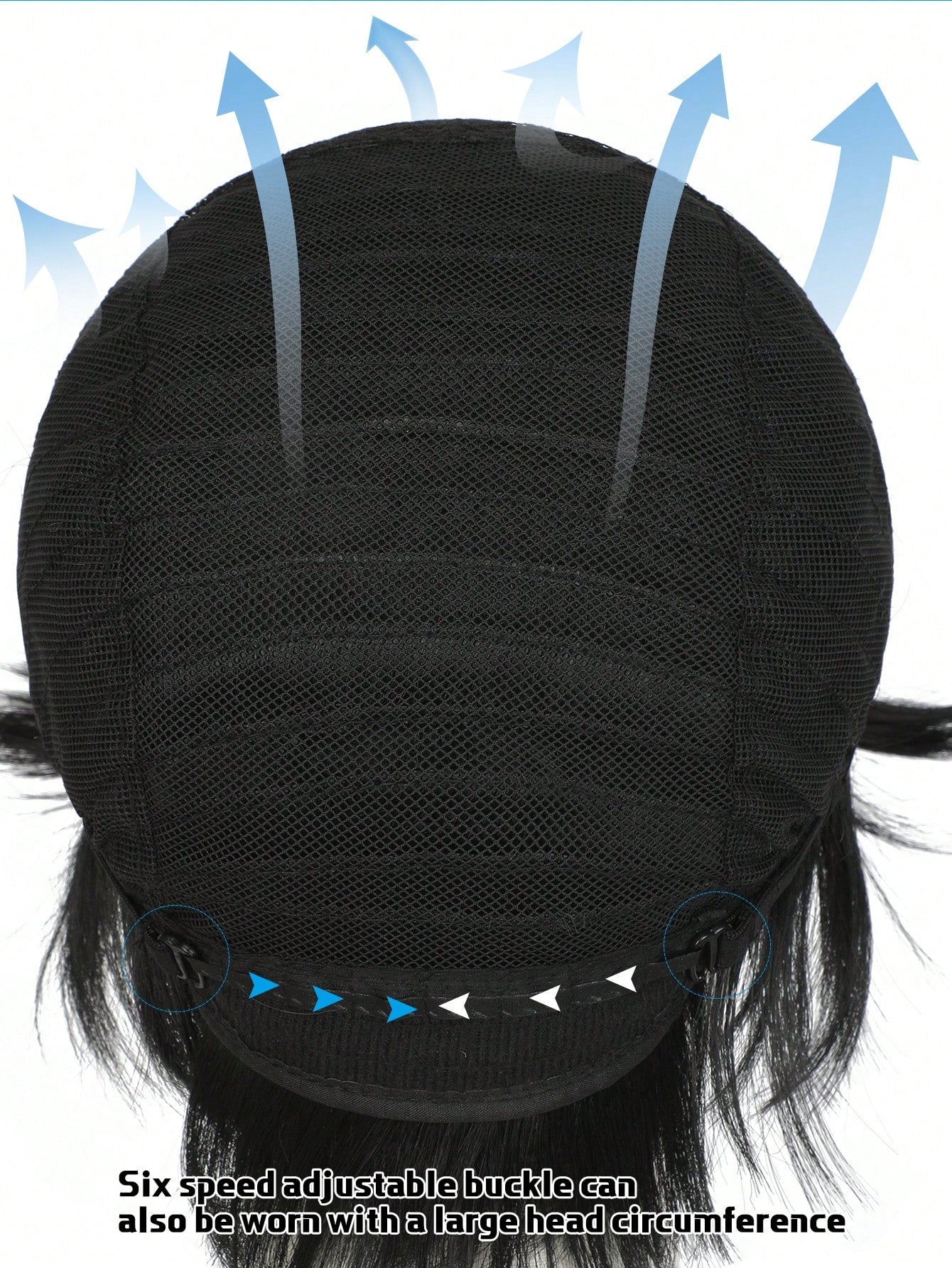 شعر مستعار اصطناعي متعدد الاستخدامات للتنكر بأشكال الأنمي، تصميم شعر أسود قصير بتجعيدات للأعلى، شعر مستعار كامل للتنكر في المهرجانات والأعياد والاحتفالات