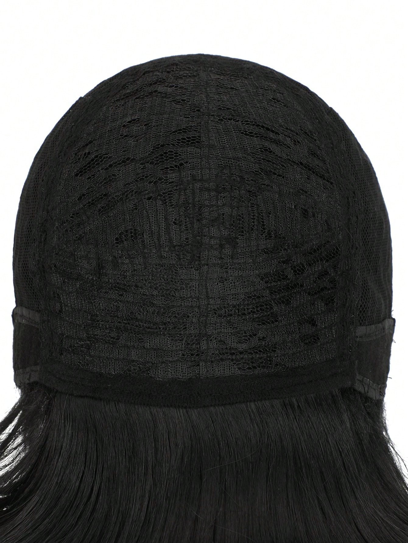 شعر مستعار اصطناعي متعدد الاستخدامات للتنكر بأشكال الأنمي، تصميم شعر أسود قصير بتجعيدات للأعلى، شعر مستعار كامل للتنكر في المهرجانات والأعياد والاحتفالات