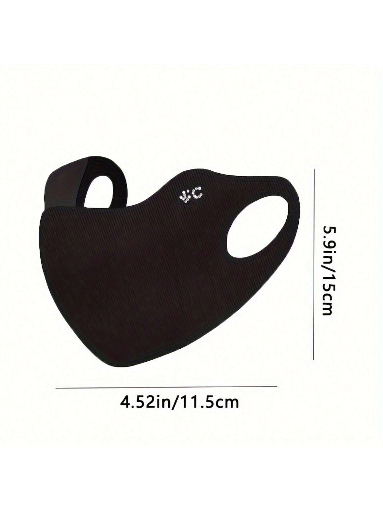 قناع واقي من الشمس أنيق عبوة 1، قماش قابل للتنفس، حماية من الأشعة فوق البنفسجية، تصميم ثلاثي الأبعاد