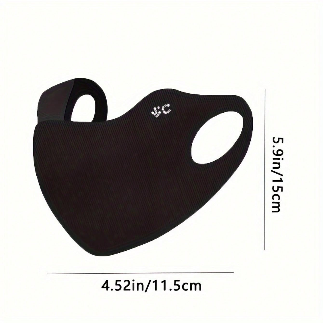 قناع واقي من الشمس أنيق عبوة 1، قماش قابل للتنفس، حماية من الأشعة فوق البنفسجية، تصميم ثلاثي الأبعاد