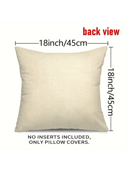 غطاء وسادة زينة نسائيات أفريقي 4 قطع لمنطقة الجلوس و الأريكة ، غطاء وسادة من الكتان (لا يشمل النواة)