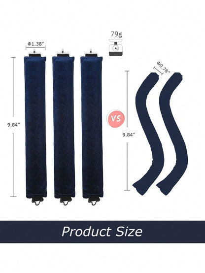 طقم بكرات الشعر 3 قطع