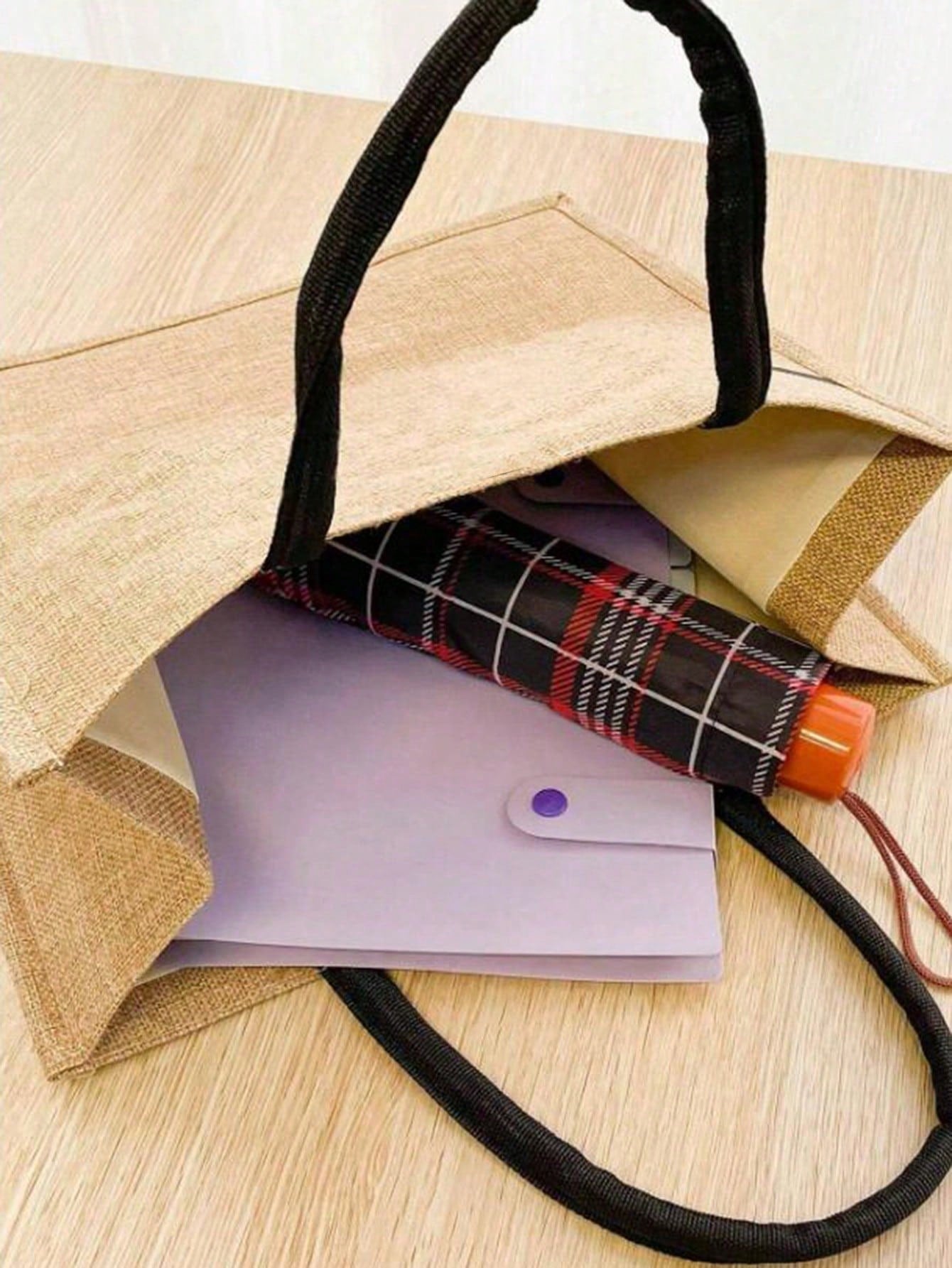 حقيبة كتان مخصصة واحدة تصميمك الخاص لحقيبة كتف نسائية للتسوق