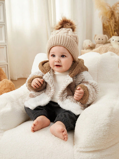 معطف كاردجان مبطن للأطفال الرضع