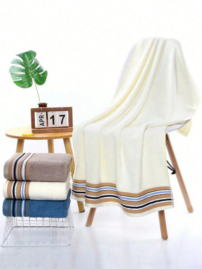 منشفة إمتصاصية ناعمة سميكة وجافة بسرعة، خالية من الكتان