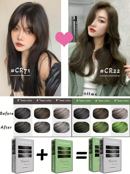 صبغة شمعية للشعر خالية من المبيض، تبييض وتغطية الشعر الأبيض