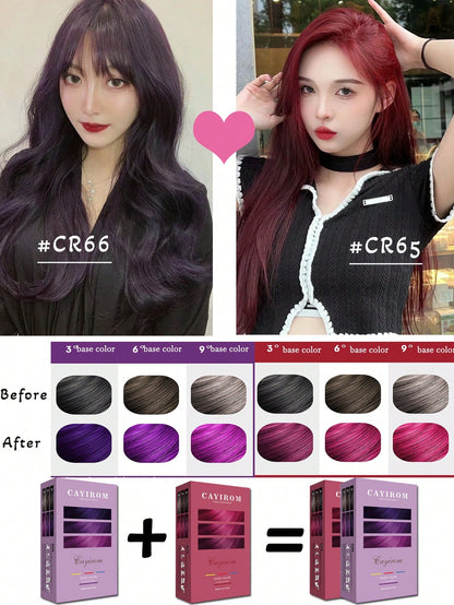 صبغة شمعية للشعر خالية من المبيض، تبييض وتغطية الشعر الأبيض