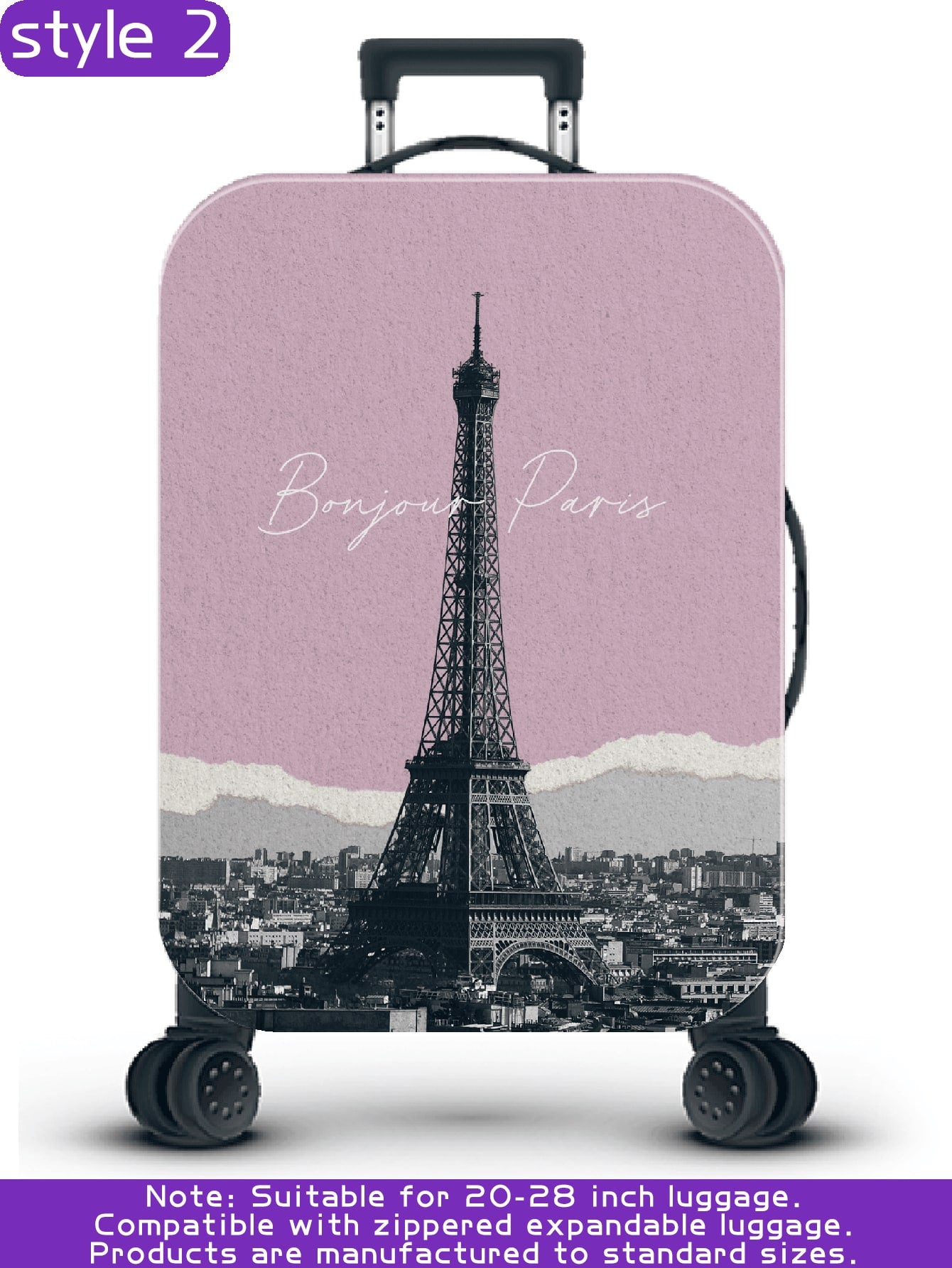 سلسلة برج ايفل، نمط طباعة رقمي شخصي، عملية الإنتاج ترقية بشكل عام، عملية التهيئة الشاملة بحواف مطاطية،