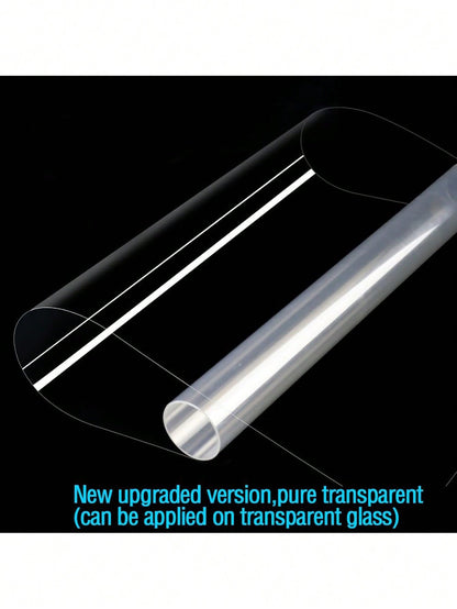 لفة واقية شفافة عالية الوضوح، ملصق لاصق للمطبخ مقاوم للماء ومقاوم للزيت ومقاوم للحرائق