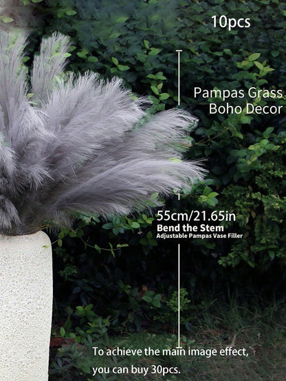 عشب القصب الاصطناعي بوهو ديكور- 20 قطعة