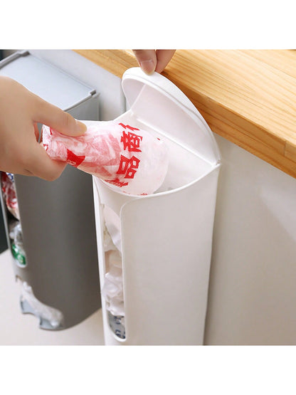 صندوق تخزين الملابس الداخلية المثبت على الحائط، موزع أكياس القمامة المطبخ اللاصق صندوق تخزين