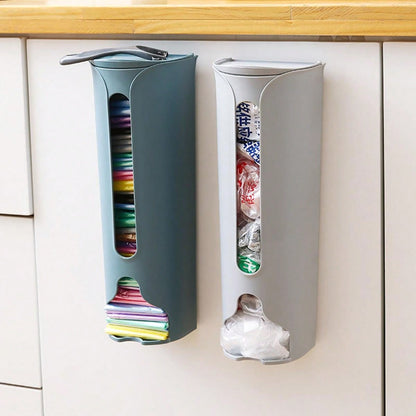 صندوق تخزين الملابس الداخلية المثبت على الحائط، موزع أكياس القمامة المطبخ اللاصق صندوق تخزين، للمطبخ