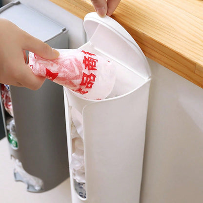 صندوق تخزين الملابس الداخلية المثبت على الحائط، موزع أكياس القمامة المطبخ اللاصق صندوق تخزين، للمطبخ