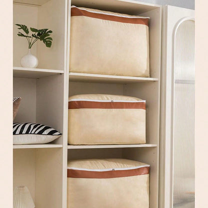 حقيبة تخزين لحشو المفارش الكبيرة قطعة واحدة، مقبض مدعم