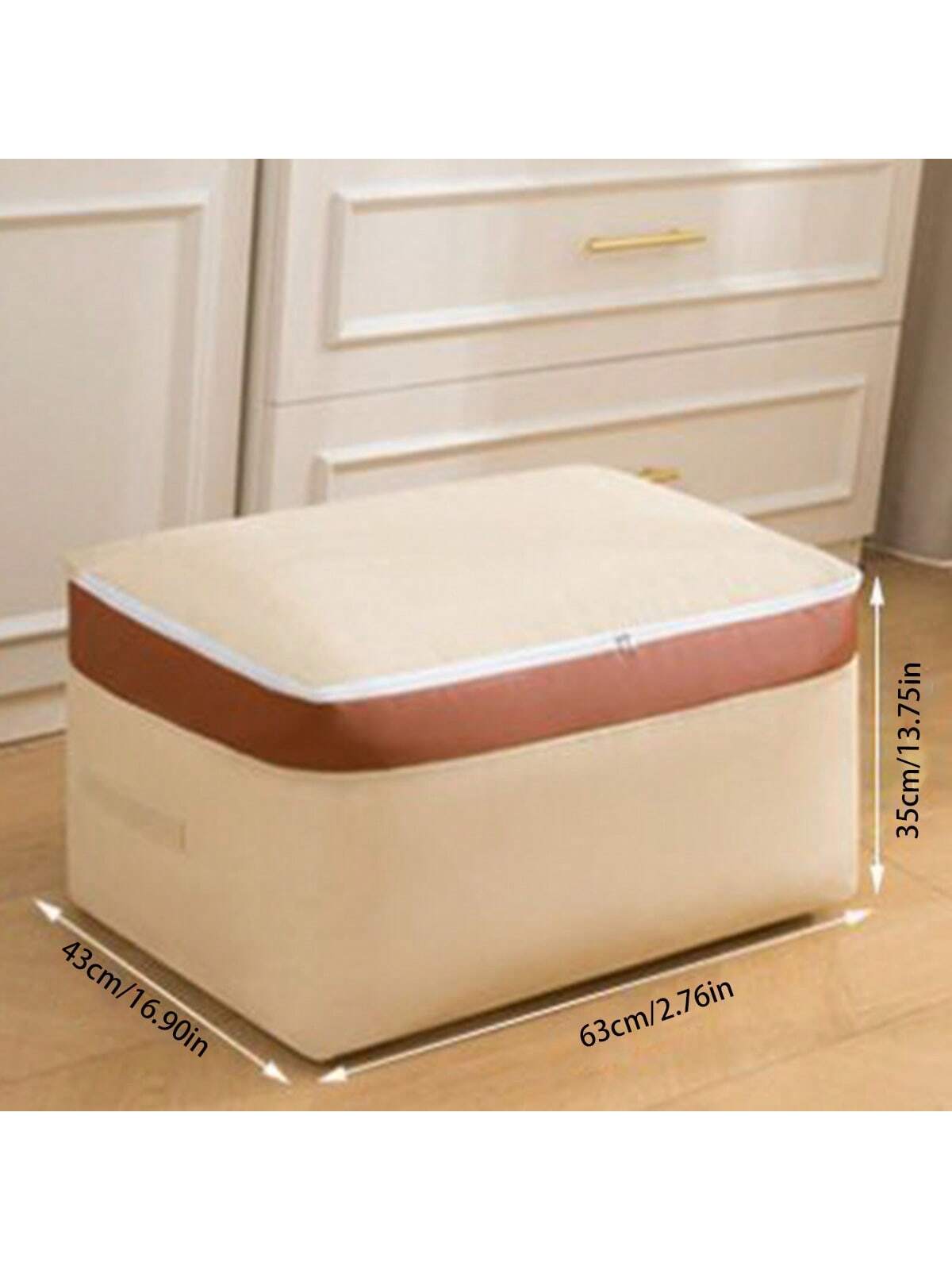 حقيبة تخزين لحشو المفارش الكبيرة قطعة واحدة، مقبض مدعم