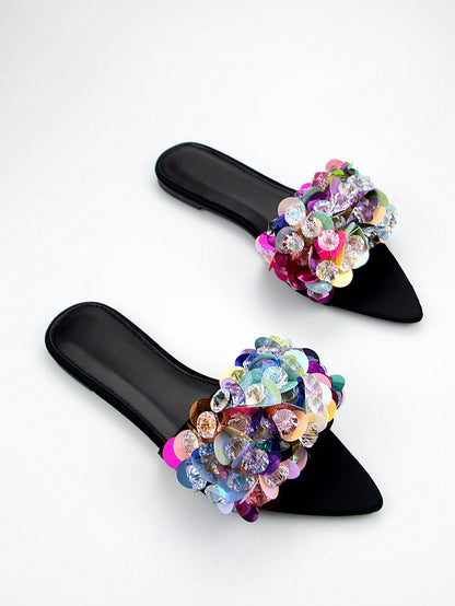 صنادل مسطحة نسائية