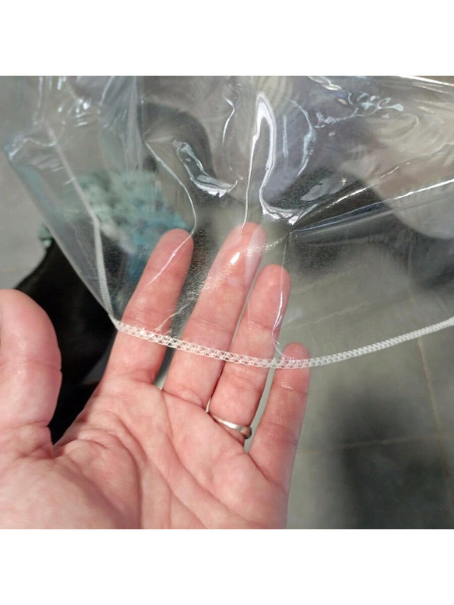 كفر شفاف دائري لغطاء المائدة