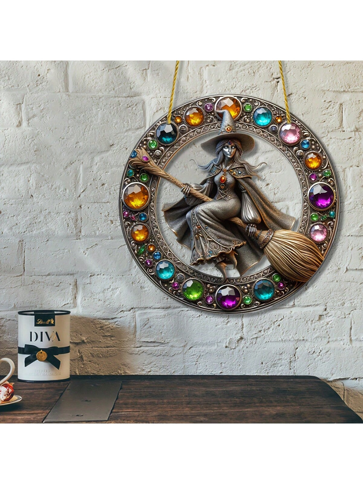 قطعة واحدة من الأكريليك الكلاسيكي لصيد الشمس معلقة على الحائط