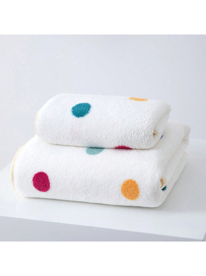 منشفة حمام مطبوعة من الصوف القطني، امتصاص جيد، تنفس ،لا تتساقط