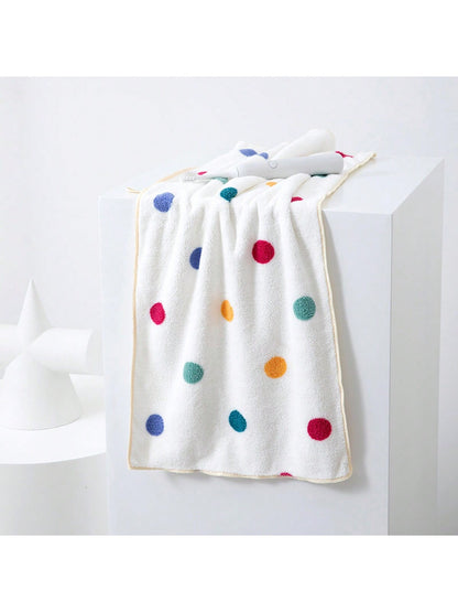 منشفة حمام مطبوعة من الصوف القطني، امتصاص جيد، تنفس ،لا تتساقط