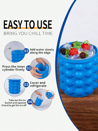 وعاء ثلج سيليكون