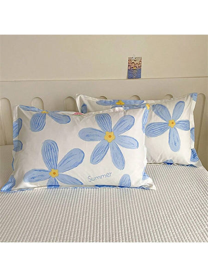 قطعة واحدة من كيس الوسادة المطبوع المناسب للبشرة للاستخدام المنزلي في جميع المواسم عالمي الاستخدام