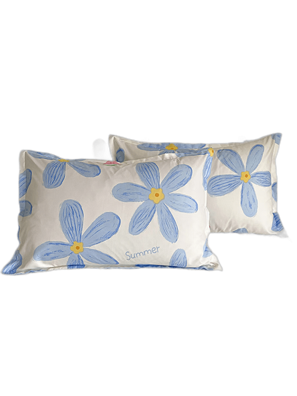 قطعة واحدة من كيس الوسادة المطبوع المناسب للبشرة للاستخدام المنزلي في جميع المواسم عالمي الاستخدام