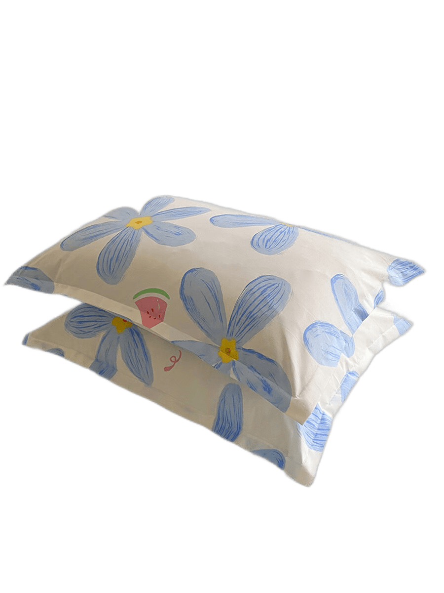 قطعة واحدة من كيس الوسادة المطبوع المناسب للبشرة للاستخدام المنزلي في جميع المواسم عالمي الاستخدام