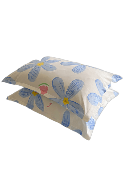 قطعة واحدة من كيس الوسادة المطبوع المناسب للبشرة للاستخدام المنزلي في جميع المواسم عالمي الاستخدام