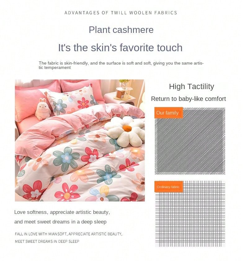 قطعة واحدة من كيس الوسادة المطبوع المناسب للبشرة للاستخدام المنزلي في جميع المواسم عالمي الاستخدام